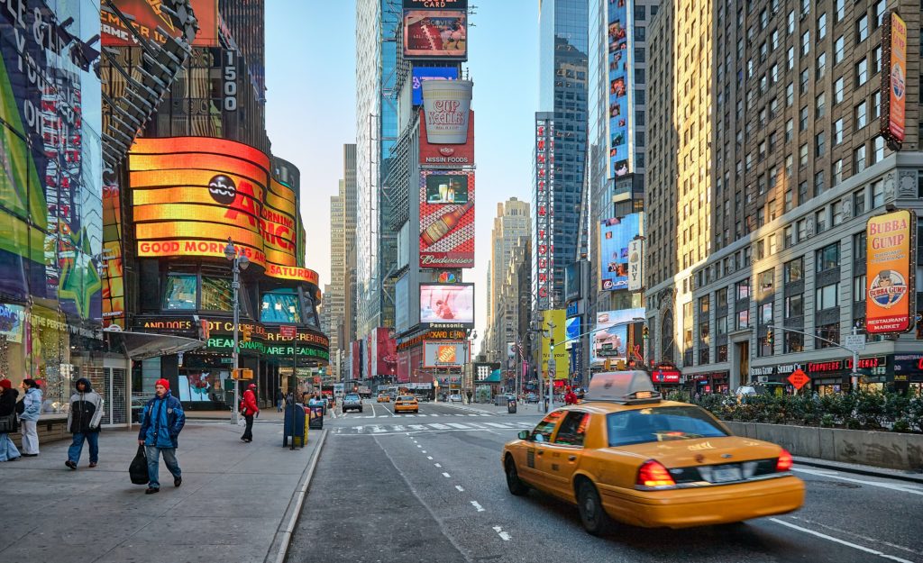 New york city in USA