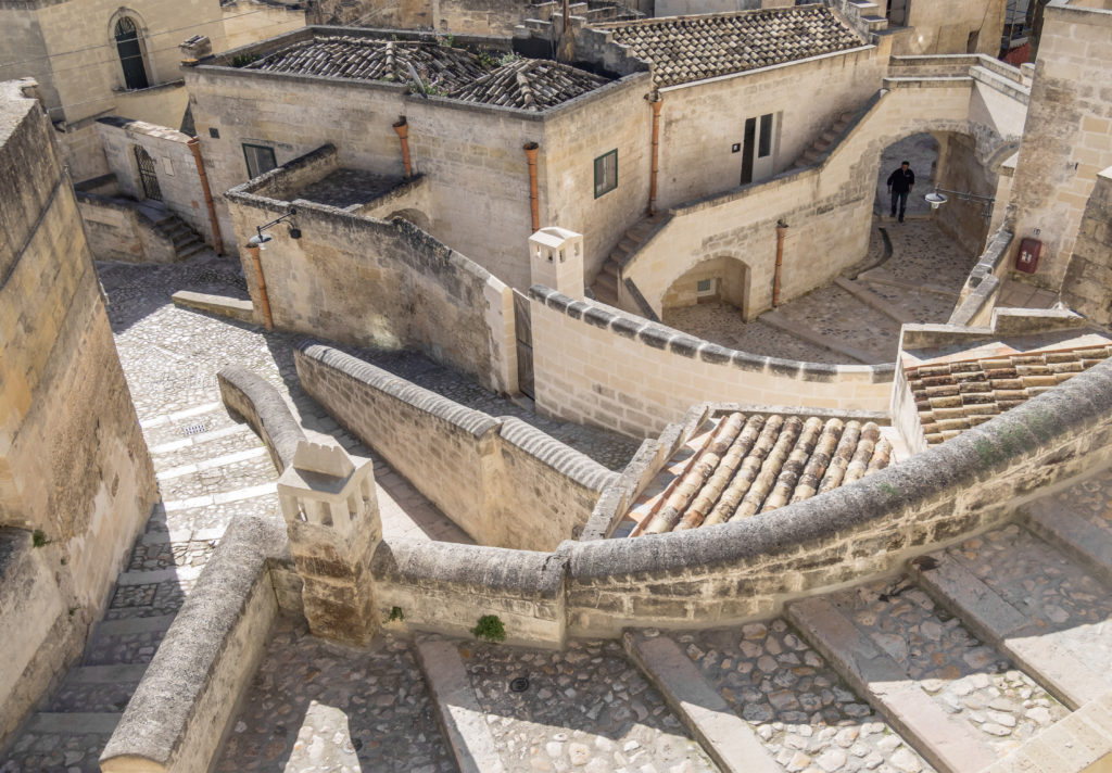 Matera city in Italy
