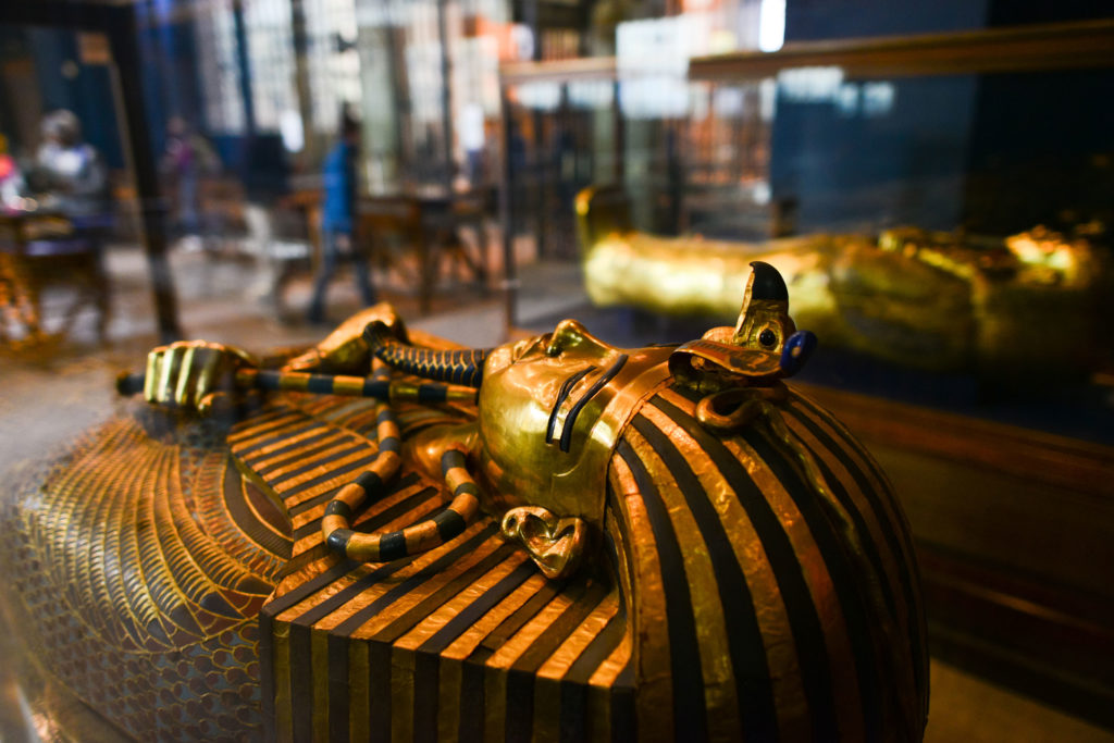 The Egyptian museum