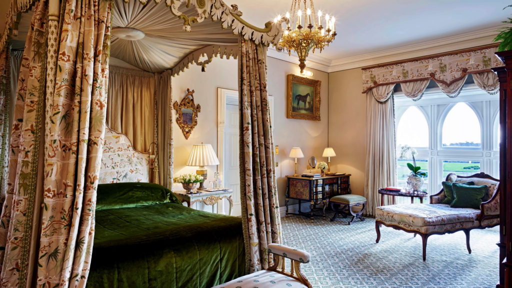 Sleep in the magical Ashford Estate, a remarkable 800-year-old castle in Ireland