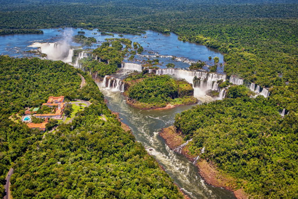 Scope out the falls from the Brazilian and Argentinian sides