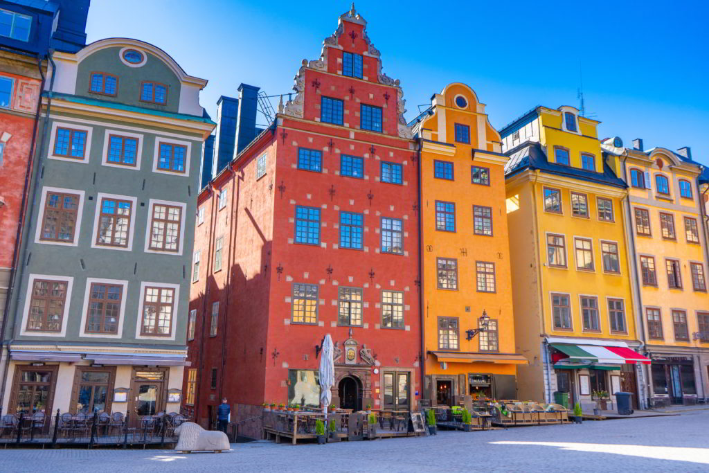 Wander the streets and narrow alleys of Sweden's capital city