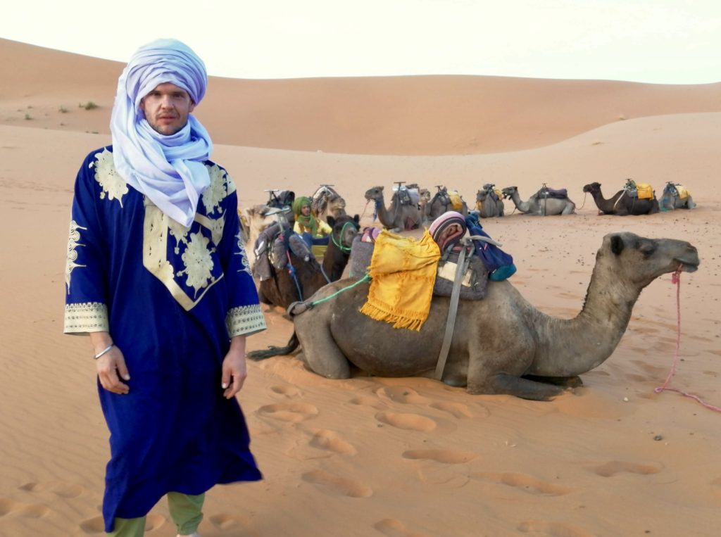 Dennis Conatser in Morocco