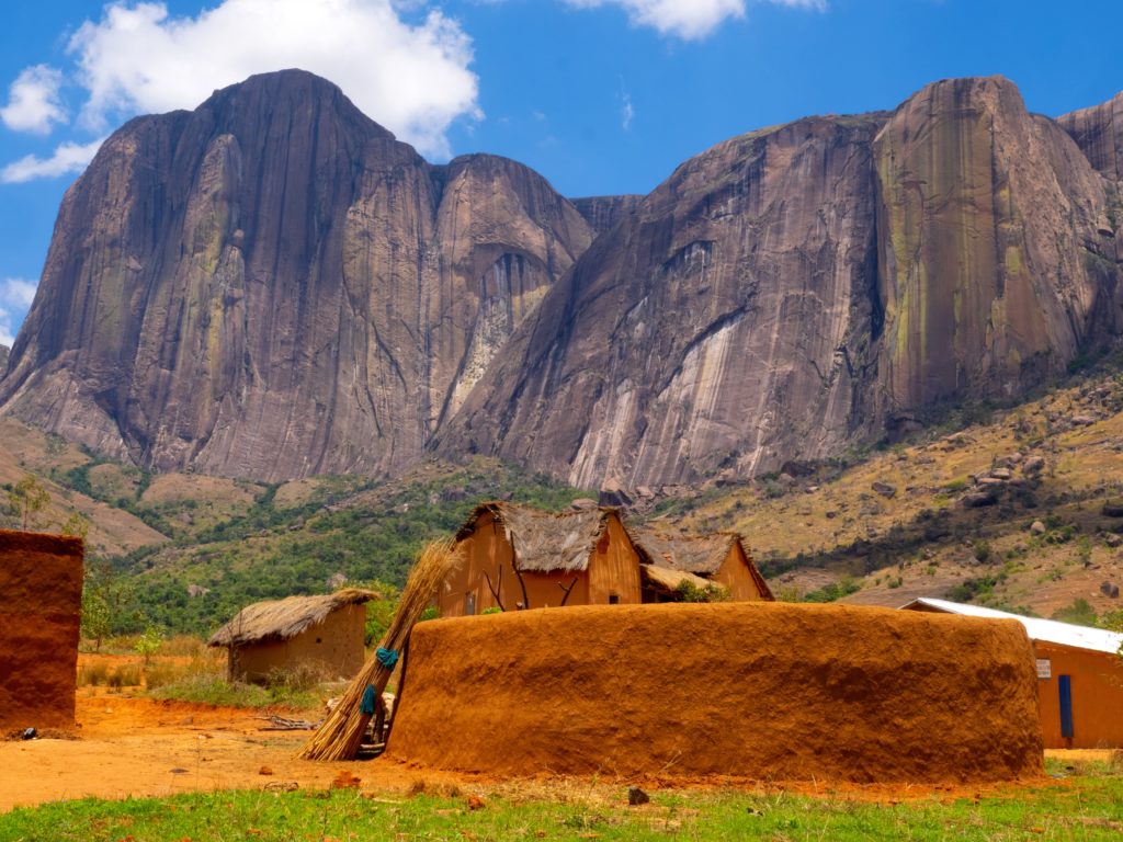 The Andringitra National Park in Madagascar is best known for its incredible natural scenery including indigenous flora
