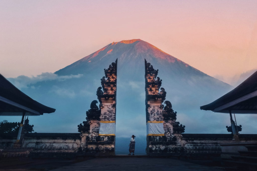 Mount Batur is the easiest Bali volcano hike of the three volcanos and provides spectacular views of Lake Batur and the ocean