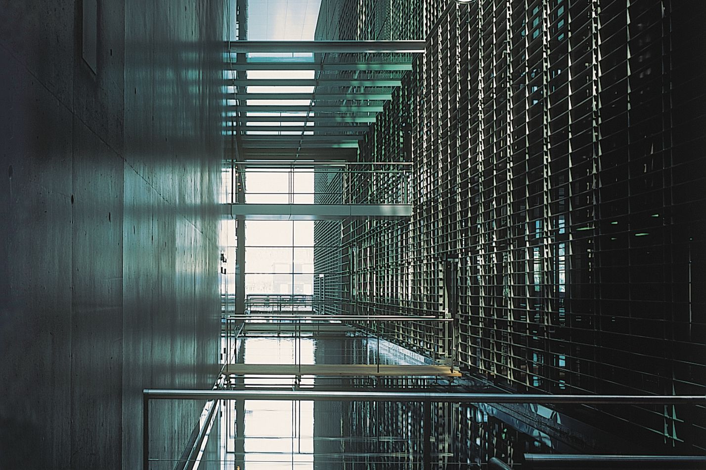 Modern construction with a unique architectural design