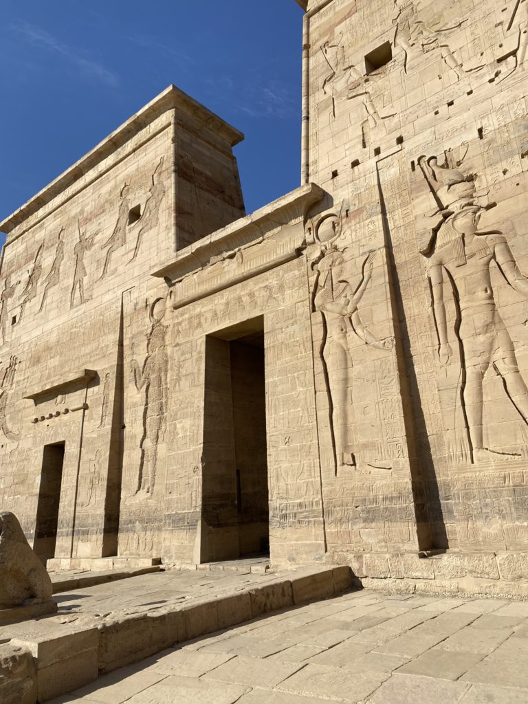 The Temple of Edfu is an ancient Egyptian temple complex.